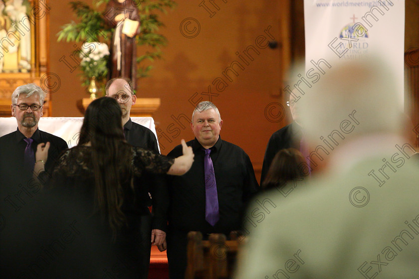 Feis04022018Sun97 
 97
Barony Choir conducted by Anne Ralph.
 Class: 79: “The Holy Trinity Perpetual Cup” Chamber Choirs; Two Contrasting Songs Feis Maitiú 92nd Festival held in Fr. Mathew Hall. EEjob 04/02/2018 Picture: Gerard Bonus.