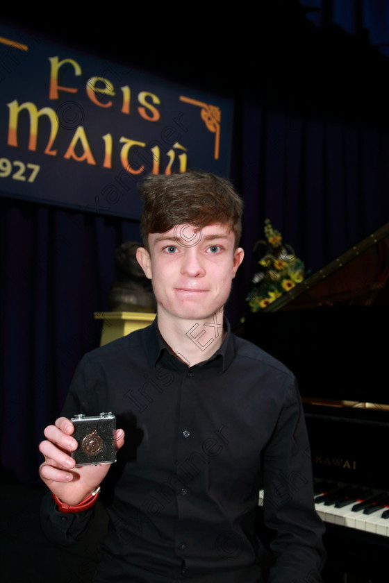 Feis0202109Sat14 
 14
Bronze Medallist Cathal O’Regan from Carrigaline.

Class: 183: Piano Solo 16 Years and Over –Confined Two contrasting pieces not exceeding 5 minutes.

Feis Maitiú 93rd Festival held in Fr. Matthew Hall. EEjob 02/02/2019. Picture: Gerard Bonus