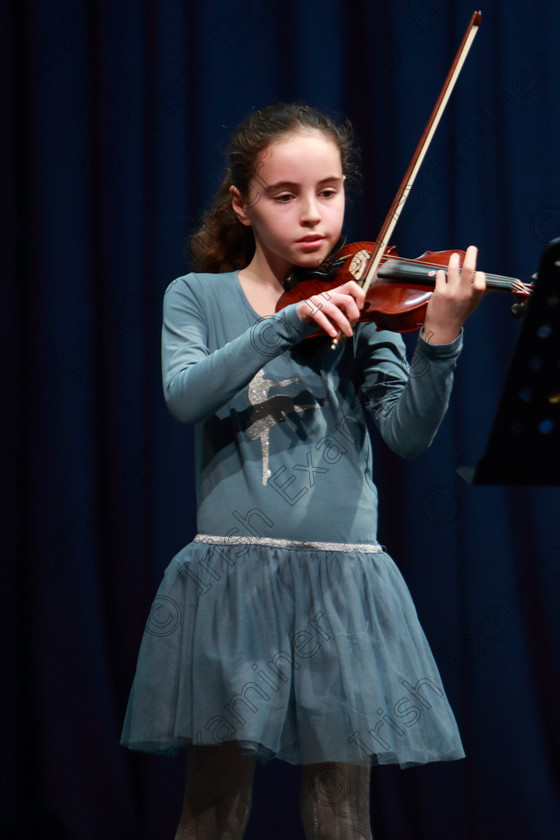 Feis03022020Mon09 
 9 
Lauren Bradley performing.

Class :241: Violin Solo10Years and Under Mozart – Lied No.4 from ’The Young Violinist’s Repertoire

Feis20: Feis Maitiú festival held in Father Mathew Hall: EEjob: 03/02/2020: Picture: Ger Bonus.