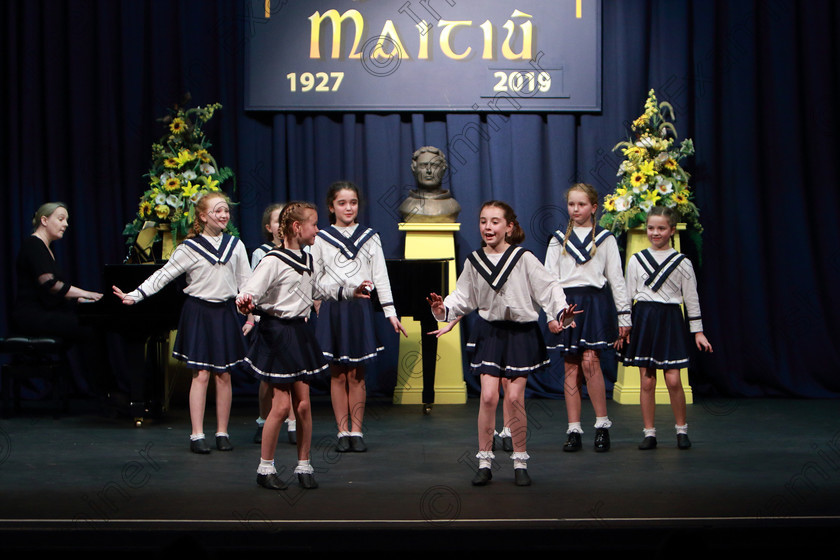 Feis28022019Thu58 
 58~61
Performers Academy performing extracts from “Sound of Music”.

Class: 103: “The Rebecca Allman Perpetual Trophy” Group Action Songs 10 Years and Under Programme not to exceed 10minutes.

Feis Maitiú 93rd Festival held in Fr. Mathew Hall. EEjob 28/02/2019. Picture: Gerard Bonus