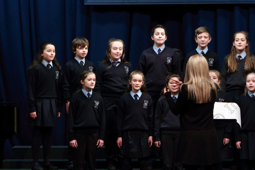 Feis26022020Wed22 
 22~23
Rathpeacon NS singing.

Class:84: “The Sr. M. Benedicta Memorial Perpetual Cup” Primary School Unison Choirs

Feis20: Feis Maitiú festival held in Father Mathew Hall: EEjob: 26/02/2020: Picture: Ger Bonus.