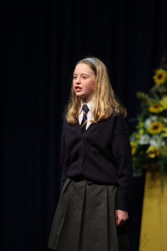 Feis20022018Tue04 
 4
Jennifer Sharkey performing.
 Speech and Drama Class: 364: Girls 11 Years and Under Section 1 Feis Maitiú 92nd Festival held in Fr. Mathew Hall. EEjob 20/02/2018 Picture: Gerard Bonus.