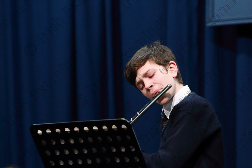 Feis25022020Tues09 
 9
Michael Morley from Ballinlough giving a Third Place Performance.

Class:214: “The Casey Perpetual Cup” Woodwind Solo 12 Years and Under

Feis20: Feis Maitiú festival held in Father Mathew Hall: EEjob: 25/02/2020: Picture: Ger Bonus