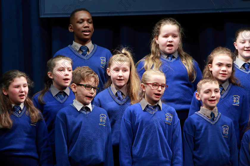 Feis27022020Thur04 
 3~5
Cór Scoil Ursula singing Memory from Cats.

Class:84: “The Sr. M. Benedicta Memorial Perpetual Cup” Primary School Unison Choirs

Feis20: Feis Maitiú festival held in Father Mathew Hall: EEjob: 27/02/2020: Picture: Ger Bonus.