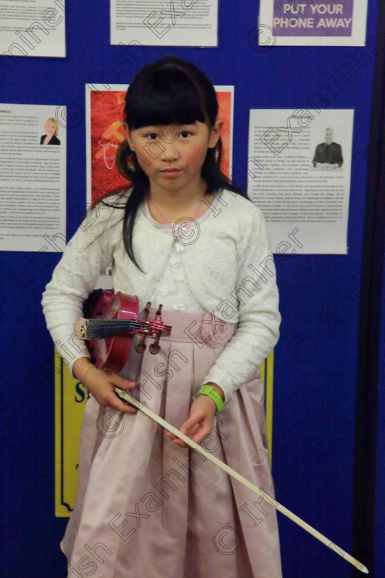 Feis04022020Tues09 
 9
Performer Laia Xie from Limerick.

Class:242: Violin Solo 8 year and under

Feis20: Feis Maitiú festival held in Father Mathew Hall: EEjob: 04/02/2020: Picture: Ger Bonus.