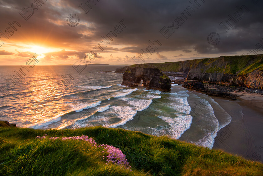Irish Examiner, Ballybunion, Co Kerry, Piotr Machowczyk 
 Co.Kerry has a lot to offer from local restaurants to folk music and of course beautiful mountain views and a stunning coastline.
We all know Ballubunion, as soon as the sun comes out it is one of the best beaches for sunbathing and swimming. After all the fun of the day, it's time for a sunset that can be truly spectacular!