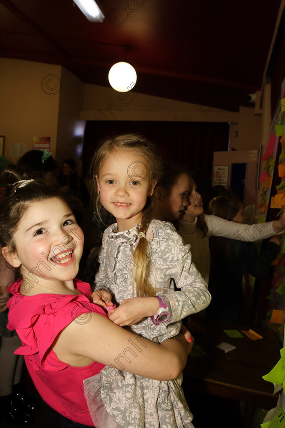 Feis24032018Sat76 
 75~76
Performer Lily McCarthy from Ovens with Zara Heffernan.
 Speech and Drama Class: 312: Dramatic Duo 10 Years and Under Feis Maitiú 92nd Festival held in Fr. Mathew Hall. EEjob 24/03/2018 Picture: Gerard Bonus