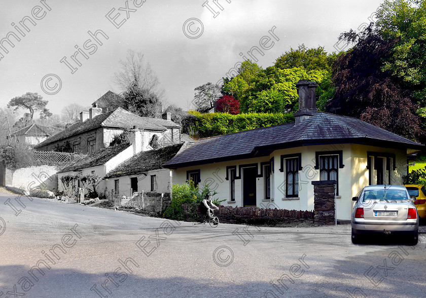 EOHMacroomNowThen51-mix-hires 
 Please archive -
Carrigadrohid, near Macroom in 1953 Ref. 996D Old black and white villages rural views