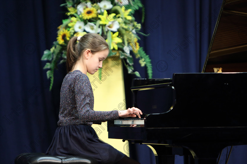 Feis31012019Thur03 
 3
Clodagh Sweeney performing set piece.

Feis Maitiú 93rd Festival held in Fr. Matthew Hall. EEjob 31/01/2019. Picture: Gerard Bonus

Class: 165: Piano Solo 12YearsandUnder (a) Prokofiev –Cortege de Sauterelles (Musique d’enfants). (b) Contrasting piece of own choice not to exceed 3 minutes.