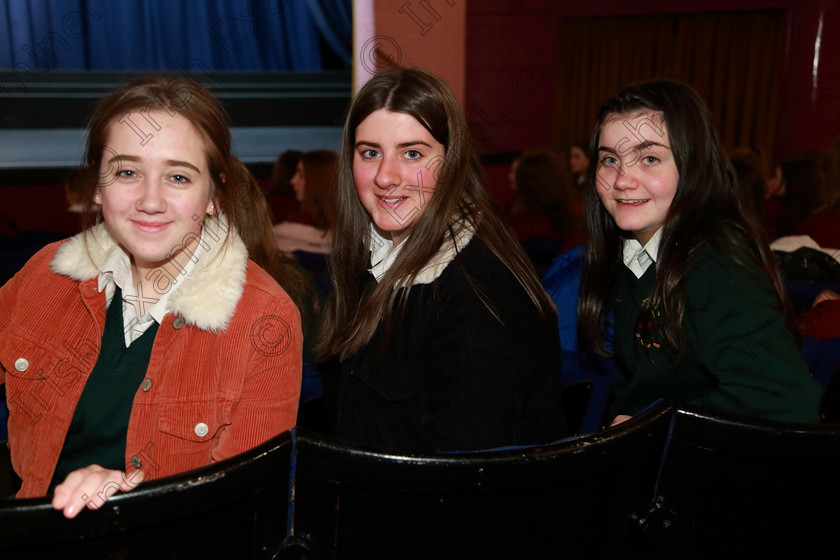 Feis26022020Wed43 
 43
Mary Ellen Fenlon, Caitlin O’Halloran and Claire Baxter from Loreto Fermoy

Feis20: Feis Maitiú festival held in Father Mathew Hall: EEjob: 26/02/2020: Picture: Ger Bonus.