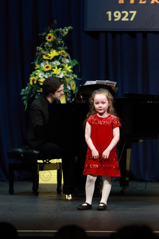 Feis26022019Tue06 
 6
Six Year Old, Aimee Fitzpatrick singing with accompanist, Tom Doyle.

Class: 56: 7 Years and Under arr. Herbert Hughes –Little Boats (Boosey and Hawkes 20th Century Collection).

Feis Maitiú 93rd Festival held in Fr. Mathew Hall. EEjob 26/02/2019. Picture: Gerard Bonus