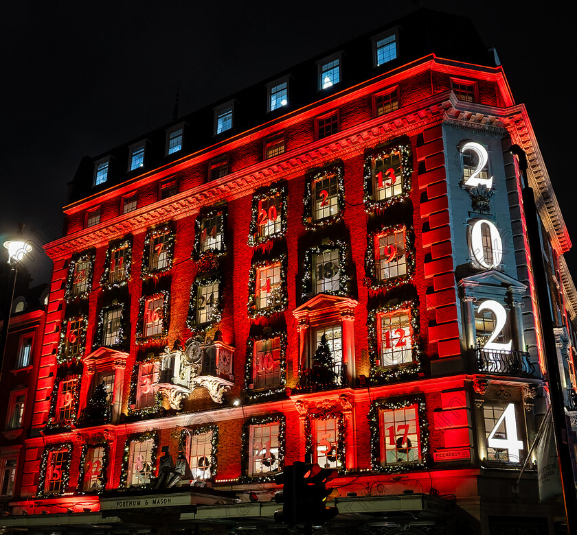 20241118 182331343 iOS 
 Fortnum & Mason Department Store, Piccadilly, London looking like a giant advent calendar.