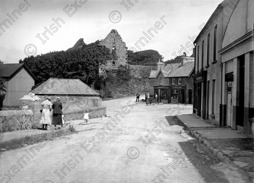 538832(1) 
 NOW AND THEN BALTIMORE

View of Baltimore, West Cork in 1935 Ref. 355B Old black and white villages