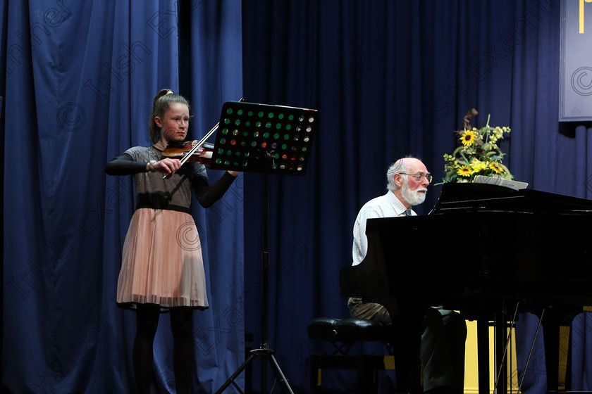 Feis05022018Mon10 
 10
Ella Scott performing Accompanied by Colin Nichols.
 Instrumental Music Class: 239: Violin Solo14 Years and Under Feis Maitiú 92nd Festival held in Fr. Matthew Hall. EEjob 05/02/2018 Picture: Gerard Bonus.