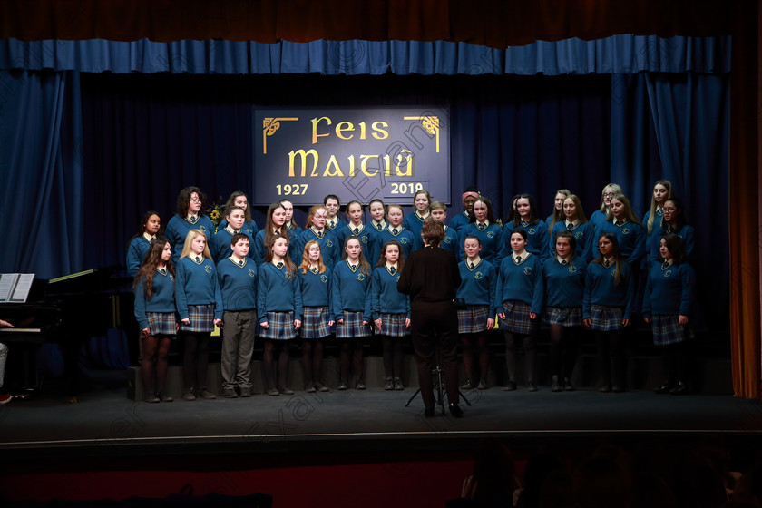 Feis27022019Wed57 
 56~60
Glanmire Community School singing “It’s Only a Paper Moon” and “Can You Hear Me”

Class: 82: “The Echo Perpetual Shield” Part Choirs 15 Years and Under Two contrasting songs.

Feis Maitiú 93rd Festival held in Fr. Mathew Hall. EEjob 27/02/2019. Picture: Gerard Bonus