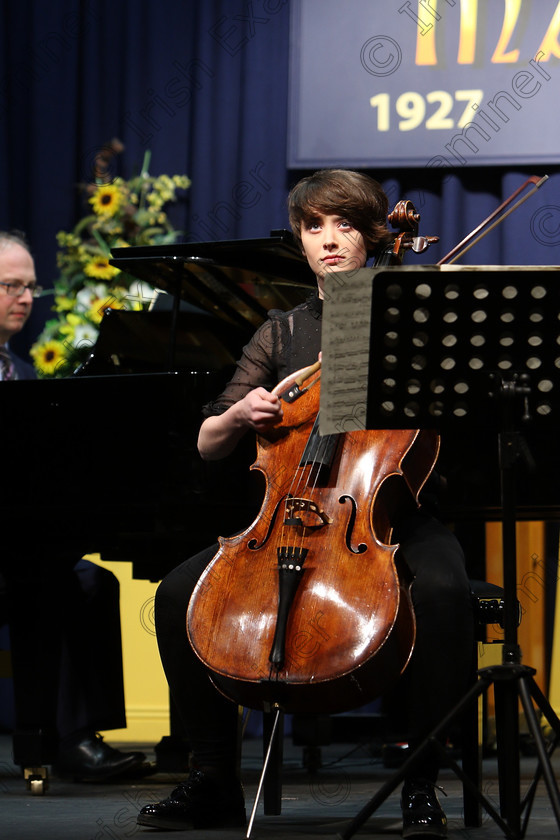 Feis05022018Mon22 
 22
Zoe Stedje from Limerick giving a Silver 2nd place performance.

Instrumental Music Class: 246: Violoncello Concerto One Movement from a Concerto; Feis Maitiú 92nd Festival held in Fr. Matthew Hall. EEjob 05/02/2018 Picture: Gerard Bonus.