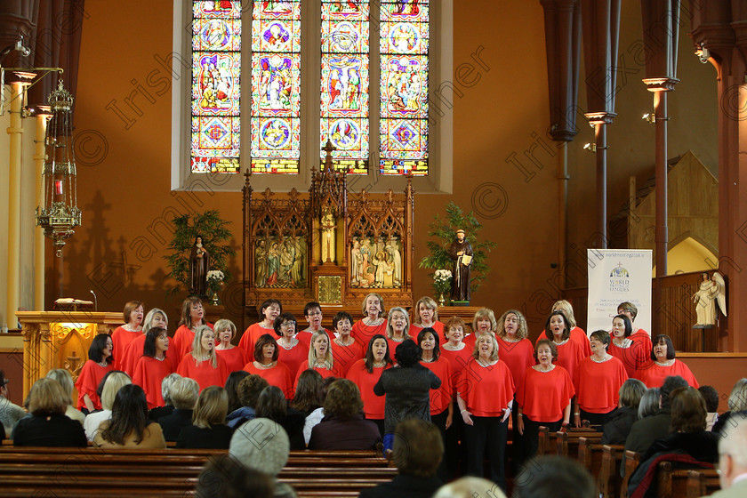 Feis04022018Sun18 
 17~23
Java Ladies Chorus conducted by Serena Standley.
 Holy Trinity Capuchin Church Adult Choirs Class: 76: “The Wm. Egan Perpetual Cup” Adult Sacred Choral Group or Choir Feis Maitiú 92nd Festival held in Fr. Matthew Hall. EEjob 02/02/2018 Picture: Gerard Bonus.