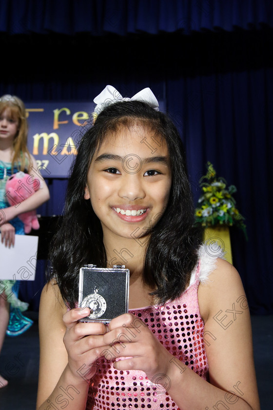 Feis26032018Mon57 
 57
Silver Medallist Jilliane Valdez from Rochestown.
 Speech and Drama Class: 114: The Altrusa Club of Cork Perpetual Trophy” Solo Action Song 10 Years and Under Section 3Feis Maitiú 92nd Festival held in Fr. Mathew Hall. EEjob 26/03/2018 Picture: Gerard Bonus