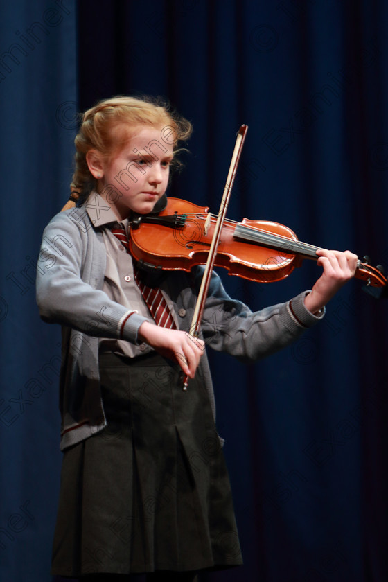 Feis03022020Mon08 
 8 
Emma O’Brien from Ballincollig performing.

Class :241: Violin Solo10Years and Under Mozart – Lied No.4 from ’The Young Violinist’s Repertoire

Feis20: Feis Maitiú festival held in Father Mathew Hall: EEjob: 03/02/2020: Picture: Ger Bonus.