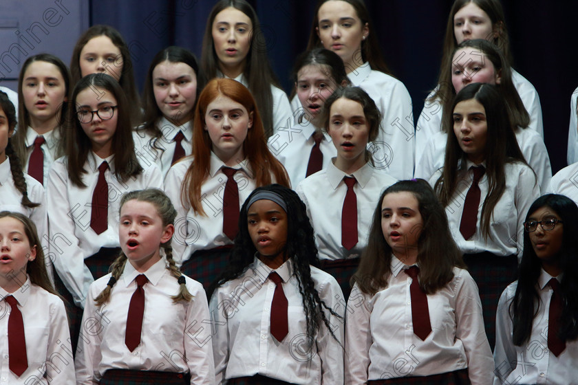 Feis27022019Wed36 
 32~36
Sacred Heart School Tullamore singing “Little Spanish Town” conducted by Regina McCarthy.

Class: 83: “The Loreto Perpetual Cup” Secondary School Unison Choirs

Feis Maitiú 93rd Festival held in Fr. Mathew Hall. EEjob 27/02/2019. Picture: Gerard Bonus