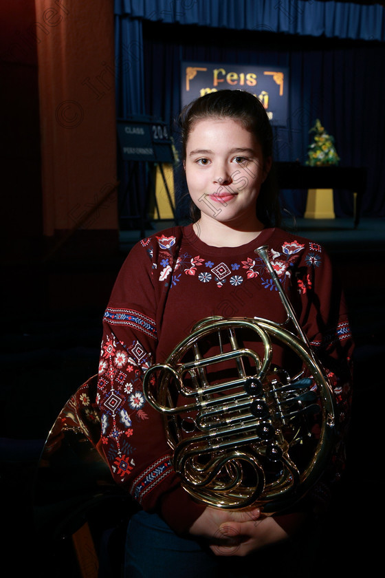 Feis06022018Tue30 
 30
Performer Sinéad McCarthy from Ballincollig.
 Instrumental Music Class: 204: Brass Solo 14 Years and Under Feis Maitiú 92nd Festival held in Fr. Mathew Hall. EEjob 05/02/2018 Picture: Gerard Bonus.