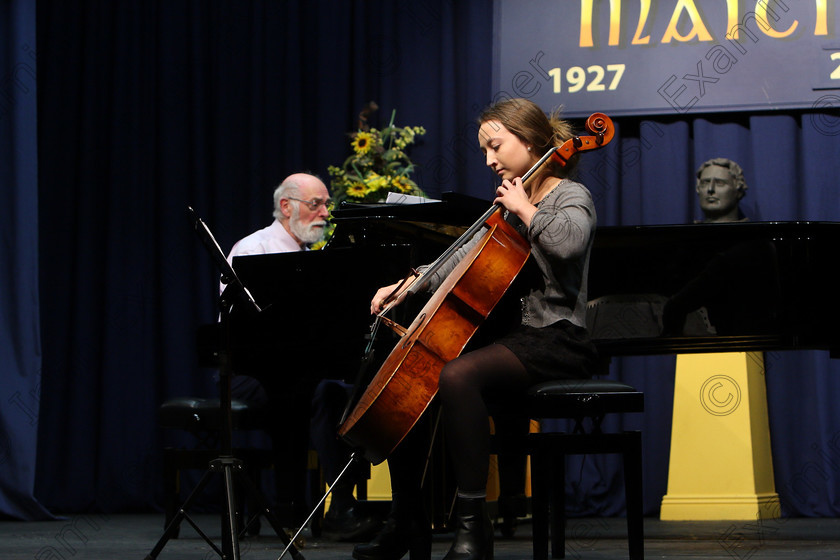 Feis08022018Tur03 
 3
Hannah Emerson performing accompanied by Colin Nichols.
 Instrumental Music Class: Piano: 248: Violoncello Solo 17 Years and Under Feis Maitiú 92nd Festival held in Fr. Mathew Hall. EEjob 08/02/2018 Picture: Gerard Bonus.