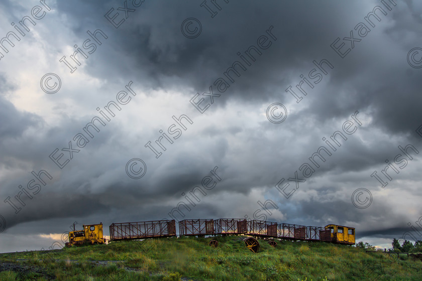 MG 7910 2 
 Sky Train and stormy sky in Lough Boora Parklands, Co Offaly, July 2016
