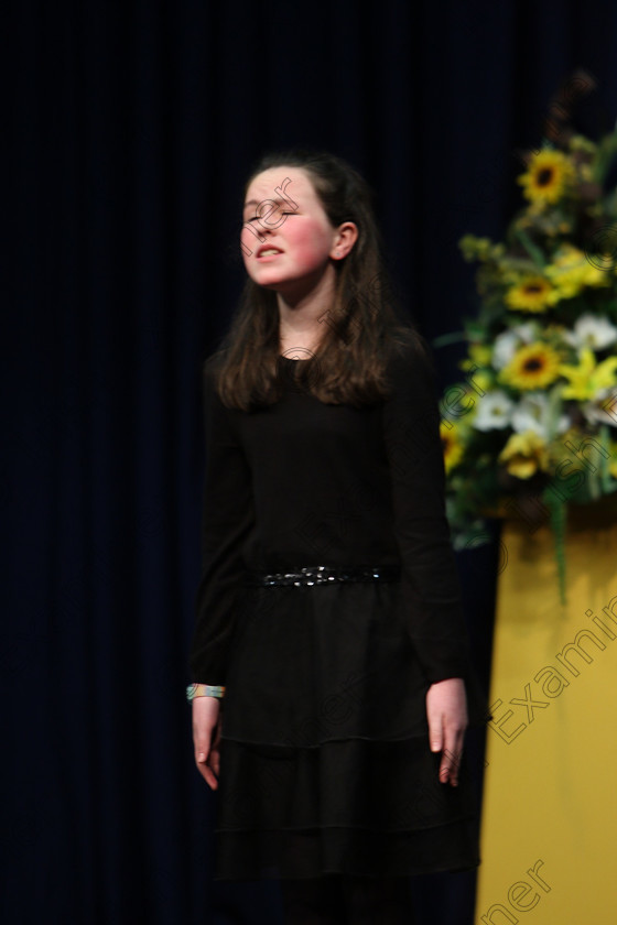 Feis20022018Tue21 
 21
Emma Maher performing.
 Speech and Drama Class: 364: Girls 11 Years and Under Section 1 Feis Maitiú 92nd Festival held in Fr. Mathew Hall. EEjob 20/02/2018 Picture: Gerard Bonus.