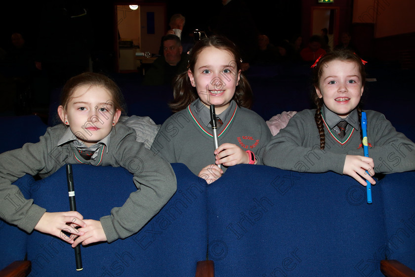 Feis28022020Fri16 
 16
Edíe Murray Juliette Dineen and Mary Kate O’Connell from Ballinora NS.

Class:284: “The Father Mathew Street Perpetual Trophy” Primary School Bands –Mixed Instruments

Feis20: Feis Maitiú festival held in Father Mathew Hall: EEjob: 28/02/2020: Picture: Ger Bonus.