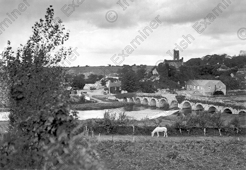 EOHNowandthenFermoy27 
 Now and Then Fermoy
Picture: Eddie O'Hare
View of Glanworth, near Fermoy in 1937 Ref. 542B Old black and white towns villages north cork