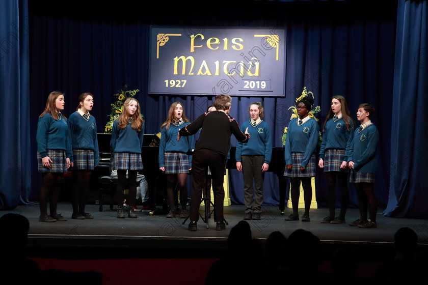 Feis08022019Fri21 
 18~21
Glanmire Community School singing “Blessing” conducted by Ann Manning.

Class: 88: Group Singing “The Hilsers of Cork Perpetual Trophy” 16 Years and Under

Feis Maitiú 93rd Festival held in Fr. Matthew Hall. EEjob 08/02/2019. Picture: Gerard Bonus
