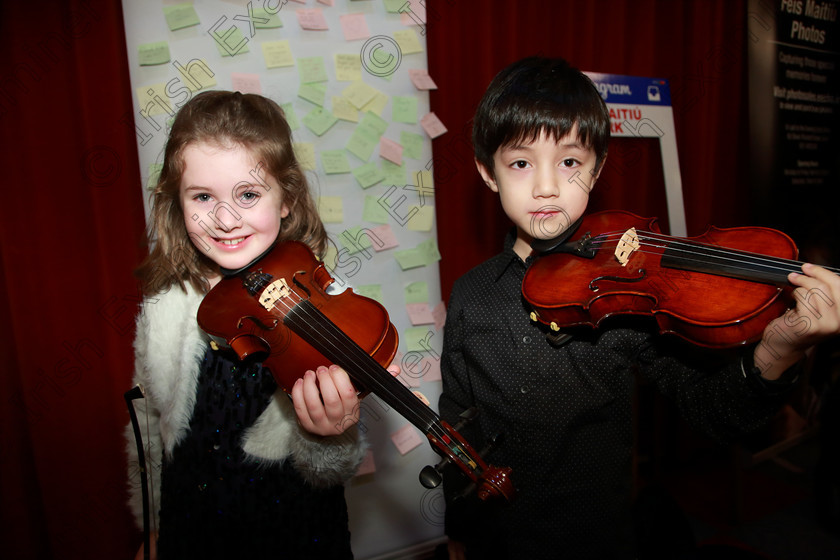 Feis04022020Tues03 
 3
Performer Emily Lynch and David Condon from Glanmire and Douglas

Class:242: Violin Solo 8 year and under

Feis20: Feis Maitiú festival held in Father Mathew Hall: EEjob: 04/02/2020: Picture: Ger Bonus.