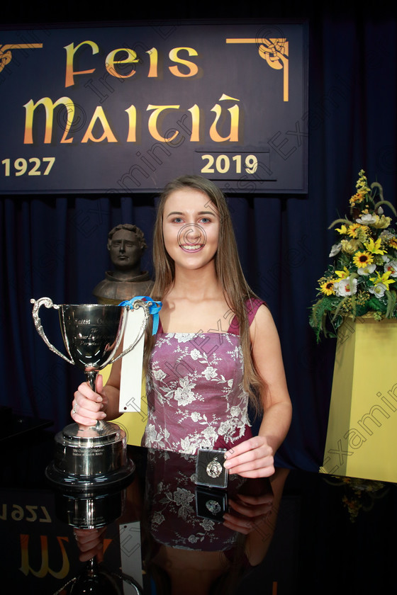 Feis26022019Tue86 
 86
Cup Winner and Silver Medallist Katelyn Davis from Broadford Co. Limerick for her performance of “On My Lips Every Kiss Is Like Wine”.

Class: 20: “The Junior Light Opera Perpetual Trophy” Solo Light Opera 17 Years and Under Solo from any Light Opera.

Feis Maitiú 93rd Festival held in Fr. Mathew Hall. EEjob 26/02/2019. Picture: Gerard Bonus