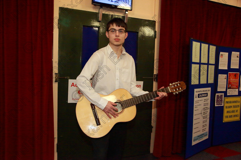 Feis06022020Thurs31 
 31 
Performer Alexander Stradnic from Douglas

Class:276: “The Cork Classical Guitar Perpetual Trophy” Classical Guitar 17 Years and Over

Feis20: Feis Maitiú festival held in Father Mathew Hall: EEjob: 06/02/2020: Picture: Ger Bonus.