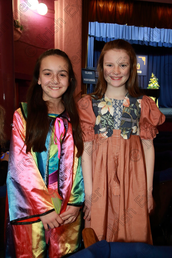 Feis05032019Tue11 
 11
Charlotte O’Halloran and Clodagh O’Halloran from Glanmire.

Class: 113: “The Edna McBirney Memorial Perpetual Award” Solo Action Song 12 Years and Under –Section 2 An action song of own choice.

Feis Maitiú 93rd Festival held in Fr. Mathew Hall. EEjob 05/03/2019. Picture: Gerard Bonus