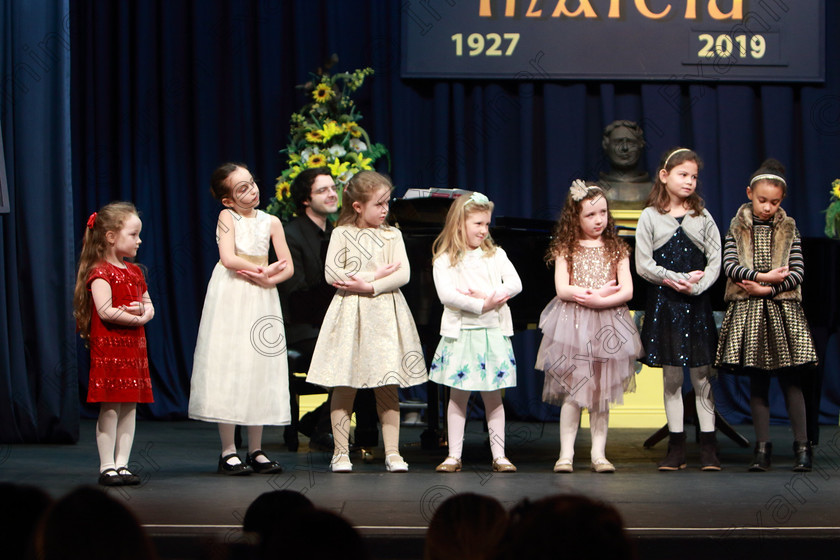 Feis26022019Tue11 
 11~12
All Singers on Stage singing together.

Class: 56: 7 Years and Under arr. Herbert Hughes –Little Boats (Boosey and Hawkes 20th Century Collection).

Feis Maitiú 93rd Festival held in Fr. Mathew Hall. EEjob 26/02/2019. Picture: Gerard Bonus
