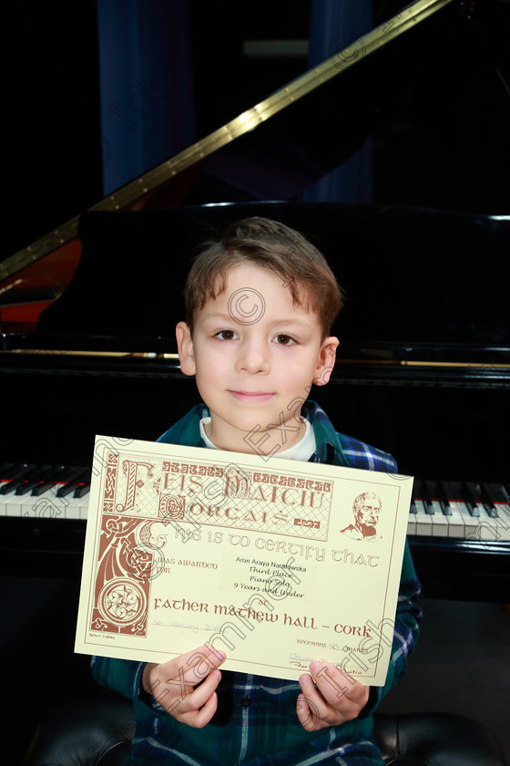 Feis05022019Tue13 
 13
3rd place Aron Araya Naratowska from Douglas.

Class: 187: Piano Solo 9 Years and Under –Confined Two contrasting pieces not exceeding 2 minutes.

Feis Maitiú 93rd Festival held in Fr. Matthew Hall. EEjob 05/02/2019. Picture: Gerard Bonus