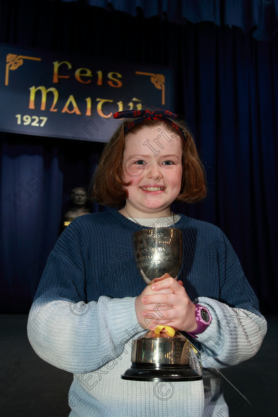 Feis06032020Fri56 
 56
Overall Cup Winner & Silver Medallist Aisling Twomey from Ballinhassig performed The Witches.

Class:328: “The Fr. Nessan Shaw Memorial Perpetual Cup” Dramatic Solo 10 Years and Under

Feis20: Feis Maitiú festival held in Father Mathew Hall: EEjob: 06/03/2020: Picture: Ger Bonus.
