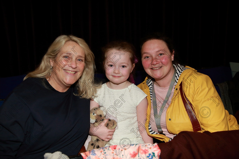 Feis12022020Wed16 
 16
Aimee Fitzpatrick with her Grandmother Michele de Foubert and mother, Adele Fitzpatrick.

Class:55: Girls Solo Singing 9 Years and Under

Feis20: Feis Maitiú festival held in Father Mathew Hall: EEjob: 11/02/2020: Picture: Ger Bonus.