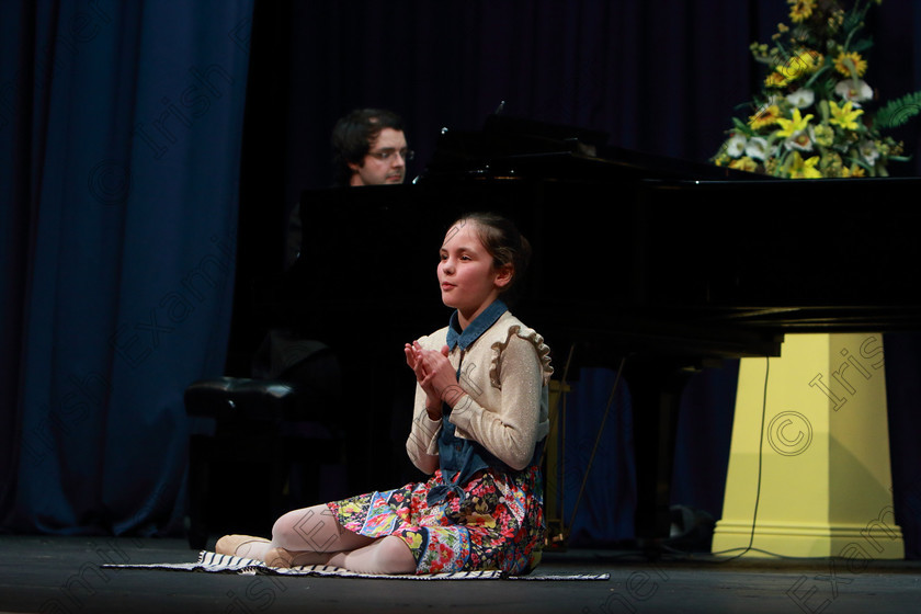 Feis01032019Fri29 
 29
Commended performance from Gabrielle O’Riordan from Rochestown singing “My Favourite Things” from The Sound of Music.

Class: 114: “The Henry O’Callaghan Memorial Perpetual Cup” Solo Action Song 10 Years and Under –Section 2 An action song of own choice.

Feis Maitiú 93rd Festival held in Fr. Mathew Hall. EEjob 01/03/2019. Picture: Gerard Bonus