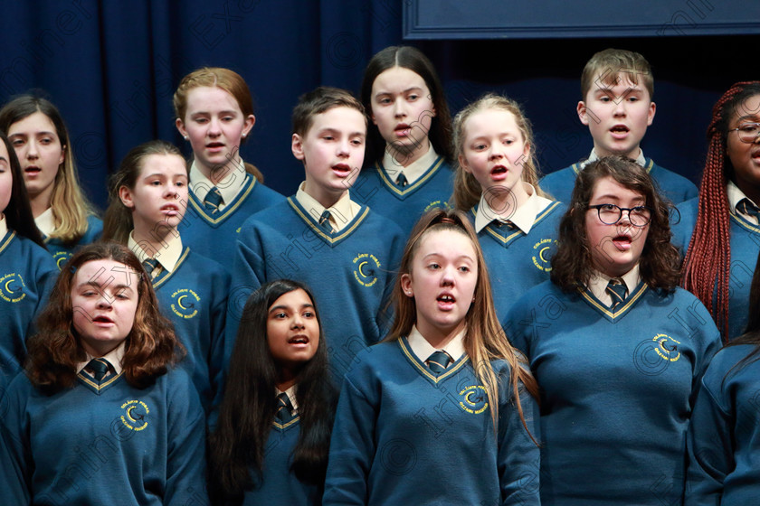 Feis26022020Wed47 
 44~48
Glanmire Community School singing.

Class:82: “The Echo Perpetual Shield” Part Choirs 15 Years and Under

Feis20: Feis Maitiú festival held in Father Mathew Hall: EEjob: 26/02/2020: Picture: Ger Bonus.