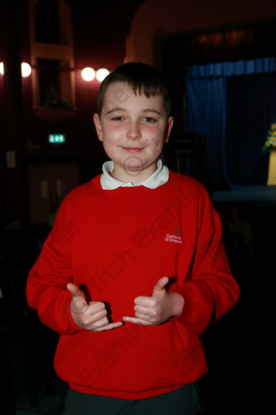 Feis23022018Fri66 
 66
Eoin Buckley from Glanmire.
 Speech and Drama Class: 378: Solo Verse Speaking Boys 11 Years and Under–Section 1 Feis Maitiú 92nd Festival held in Fr. Mathew Hall. EEjob 23/02/2018 Picture: Gerard Bonus.