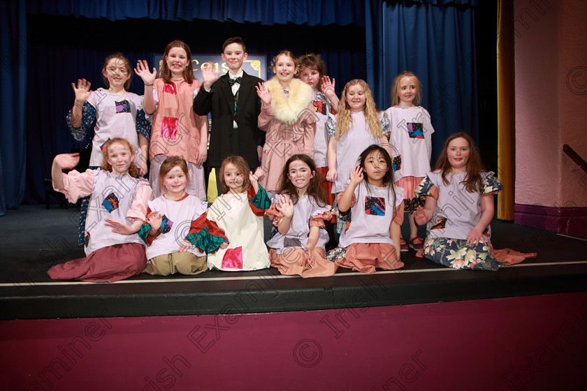 Feis28022019Thu72 
 72
CADA Performing Arts who performed extracts from “Annie”.

Class: 103: “The Rebecca Allman Perpetual Trophy” Group Action Songs 10 Years and Under Programme not to exceed 10minutes.

Feis Maitiú 93rd Festival held in Fr. Mathew Hall. EEjob 28/02/2019. Picture: Gerard Bonus