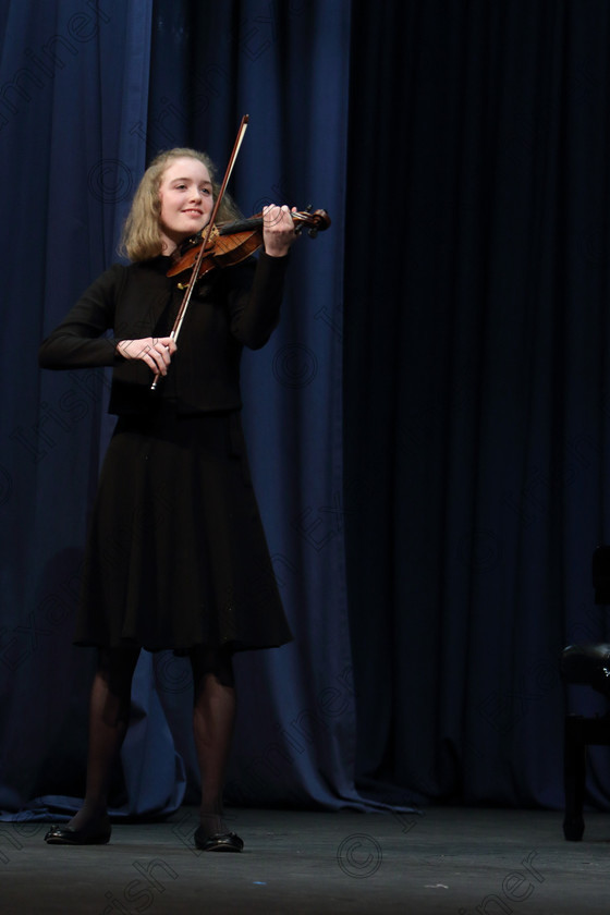 Feis0202109Sat29 
 29~30
Helen Ruthledge from Douglas playing Third Movement Saint Saëns Violin Concerto No.3

Class: 236: “The Shanahan & Co. Perpetual Cup” Advanced Violin 
One Movement from a Concerto.

Feis Maitiú 93rd Festival held in Fr. Matthew Hall. EEjob 02/02/2019. Picture: Gerard Bonus