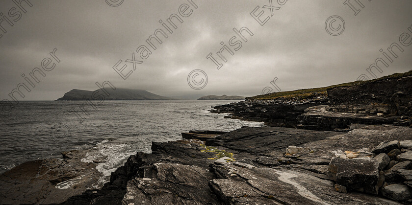 Valentia Island 
 Valentia Island - promontory from Valentia Island and by the tetrapod tracks, Co. Kerry while visiting the area.