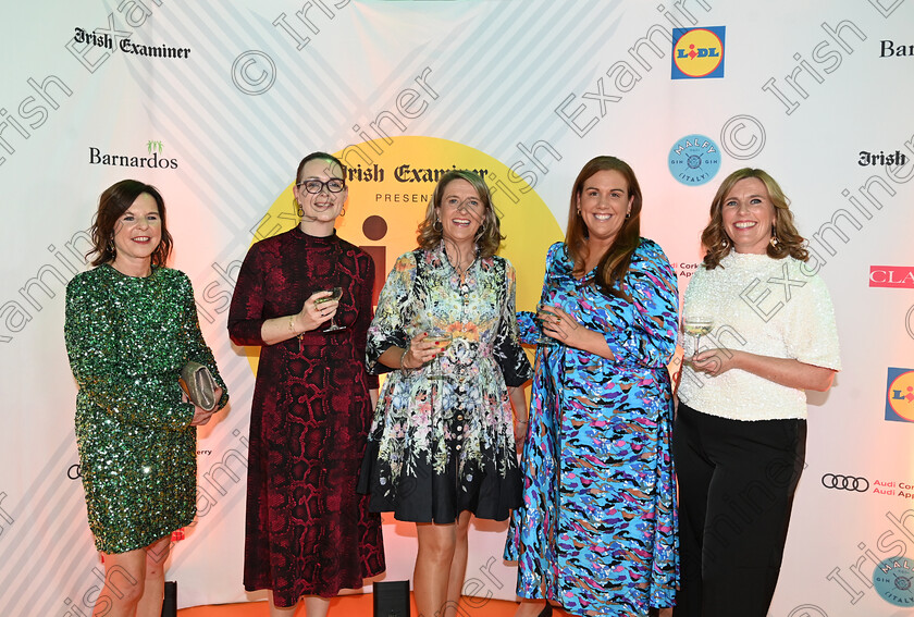 LC-ie-style-08 
 Karen Tobin, Yvonne Joyce, Patrice O'Keeffe, Liz Bree, Hilda O'Keeffe of CKT Solicitors at City Hall for the Irish Examiner iestylelive2024 at City Hall Cork. Pic Larry Cummins