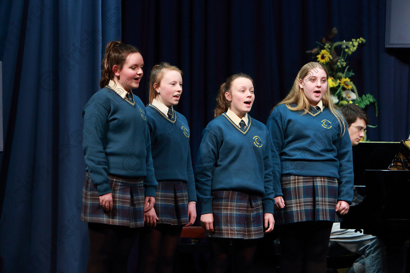 Feis08022019Fri14 
 14~17
Glanmire Community School singing “Tears in Heaven” conducted by Ann Manning.

Class: 88: Group Singing “The Hilsers of Cork Perpetual Trophy” 16 Years and Under

Feis Maitiú 93rd Festival held in Fr. Matthew Hall. EEjob 08/02/2019. Picture: Gerard Bonus