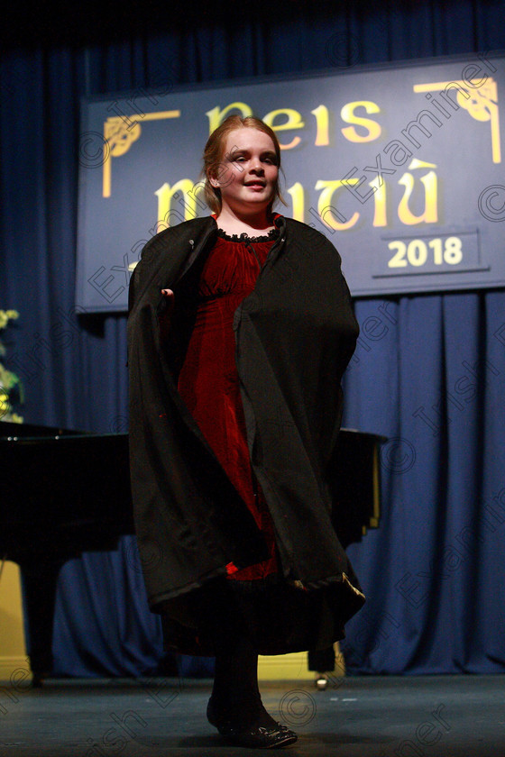 Feis26032018Mon38 
 38~39
Orianna McLoughlin Barry performing “Mother Knows Best” from Rumpelstiltskin.
 Speech and Drama Class: 114: The Altrusa Club of Cork Perpetual Trophy” Solo Action Song 10 Years and Under Section 3Feis Maitiú 92nd Festival held in Fr. Mathew Hall. EEjob 26/03/2018 Picture: Gerard Bonus