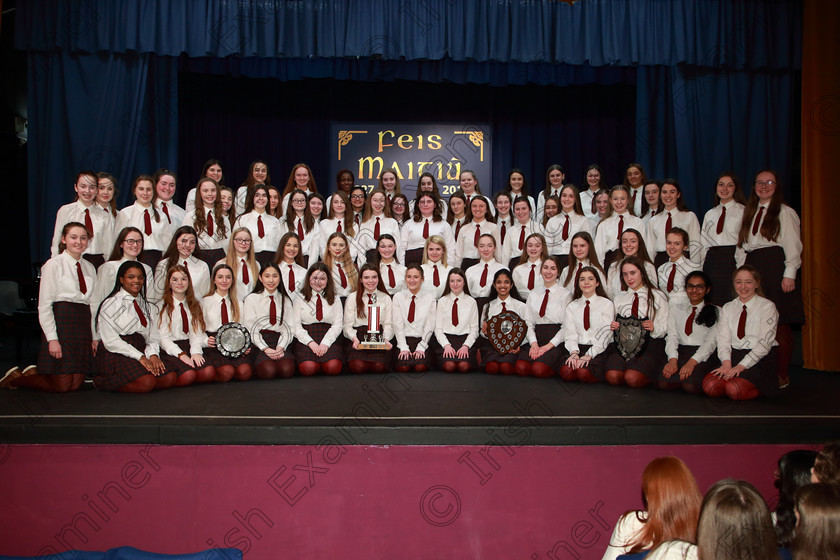 Feis27022019Wed74 
 74
Sacred Heart School Tullamore senior Choir

“The Echo Perpetual Shield” “Kathleen O’Regan Cup” “The Father Mathew Hall Perpetual Trophy” “The Father Mathew Perpetual Shield”

Feis Maitiú 93rd Festival held in Fr. Mathew Hall. EEjob 27/02/2019. Picture: Gerard Bonus