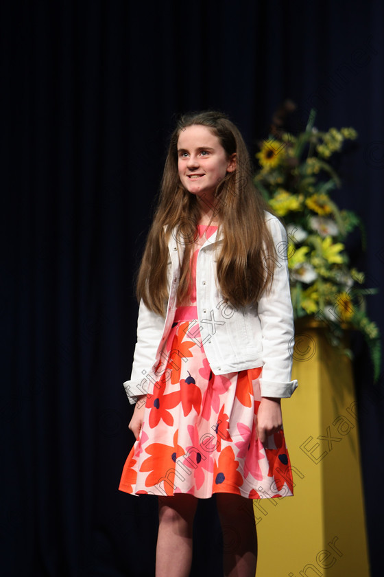 Feis20022018Tue11 
 11
Kate Flynn performing.
 Speech and Drama Class: 364: Girls 11 Years and Under Section 1 Feis Maitiú 92nd Festival held in Fr. Mathew Hall. EEjob 20/02/2018 Picture: Gerard Bonus.